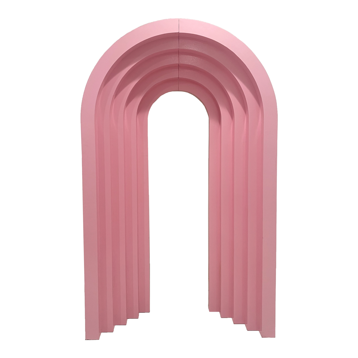 STAGGERED ROUNDED ARCH