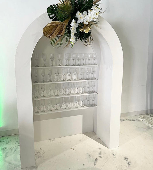 Champagne Arch Wall